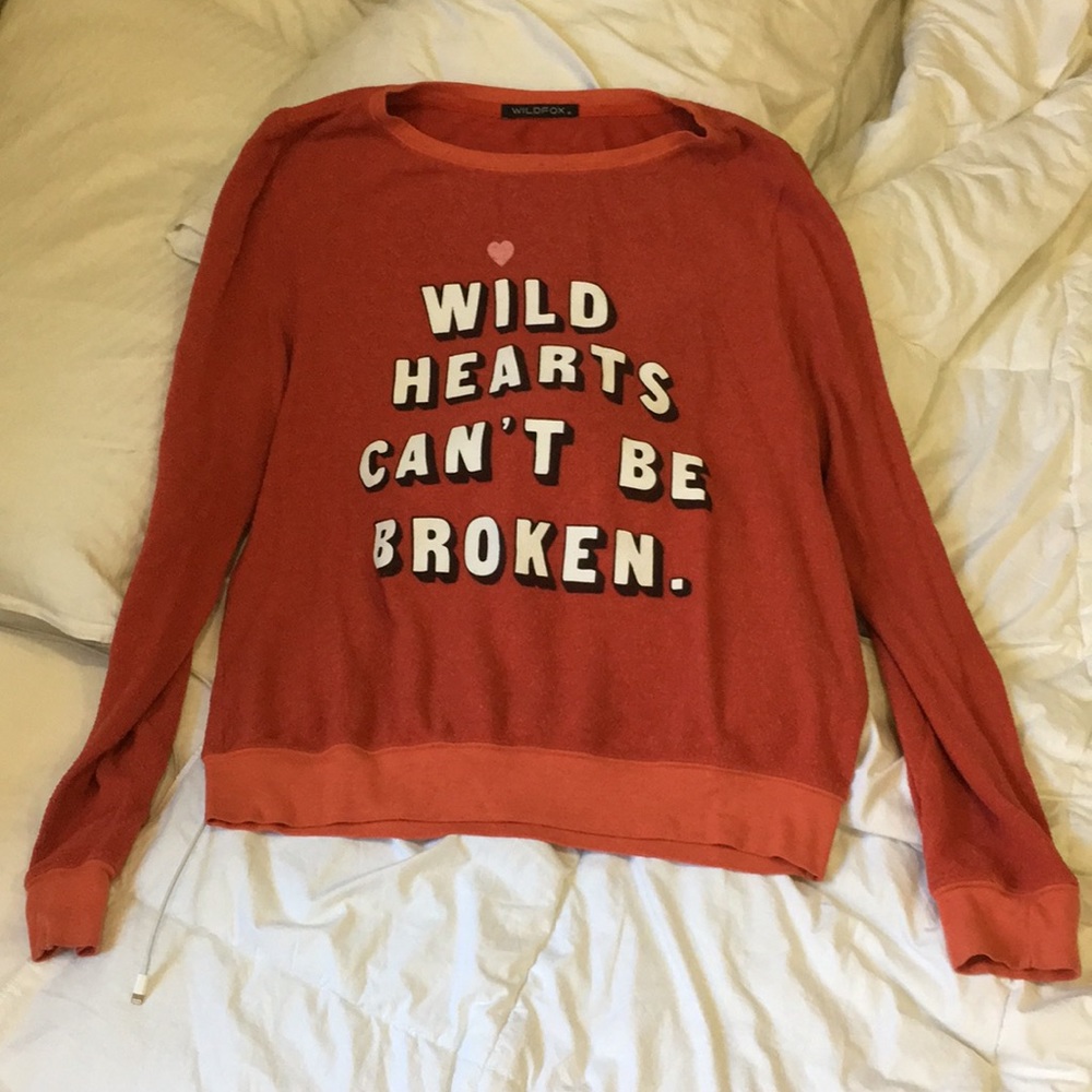 Wildfox Sweater with Quote